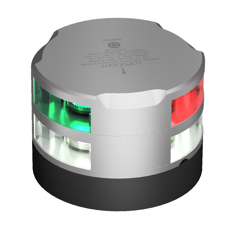 2nm Tricolor, Anchor, silver anodized